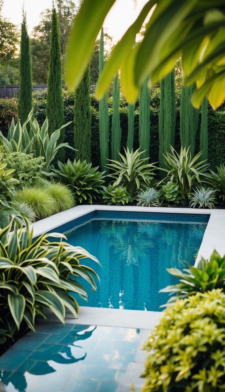 20. Mix Tall and Medium Plants for Variety