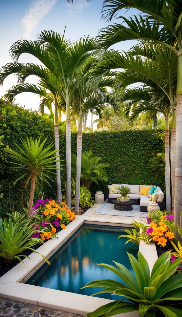 1. Map Out Your Tropical Backyard Plan