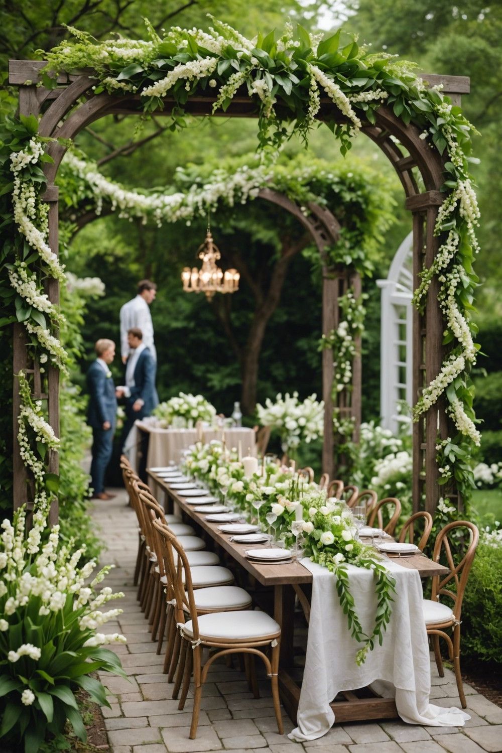 Craft a Lily of the Valley Garland for Parties