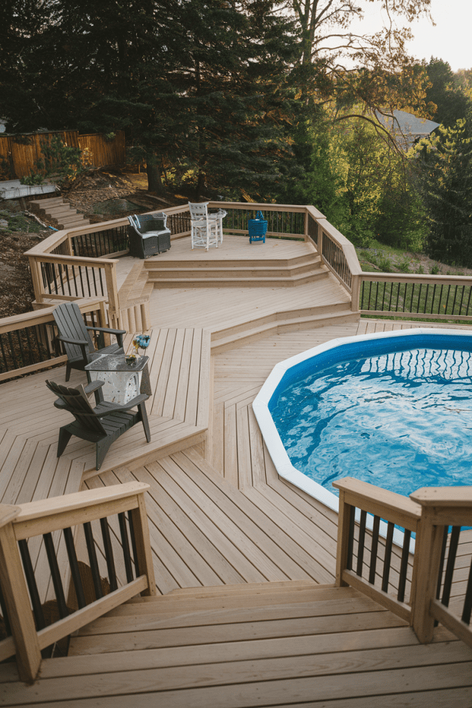 7. Multi-Level Deck for Outdoor Living