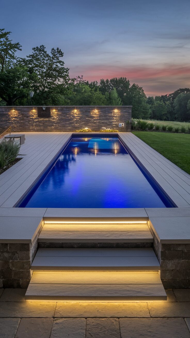 Lighting Ideas for Above-Ground Pool Decks