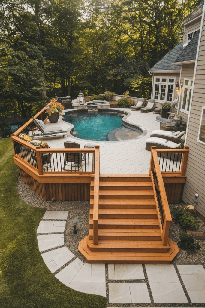 4. Extending the Deck to Meet the House - photo 2