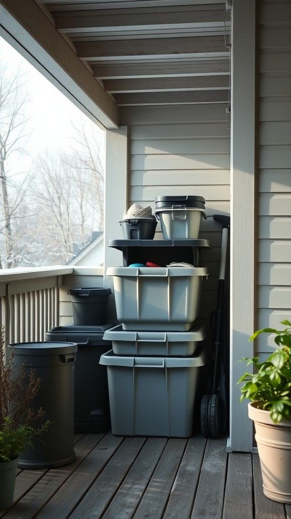 Under-Deck Storage Solutions for Patios