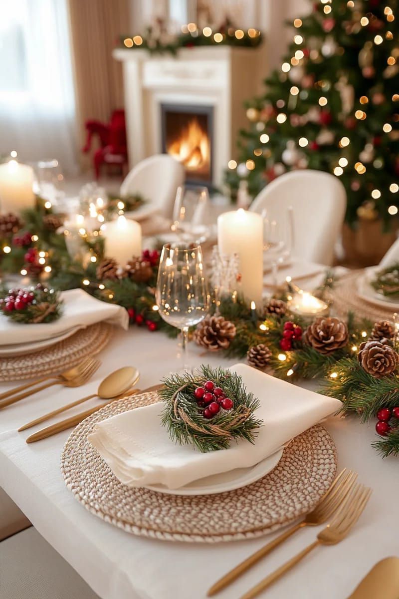 20. Mini Wreaths Used as Napkin Rings - photo 2