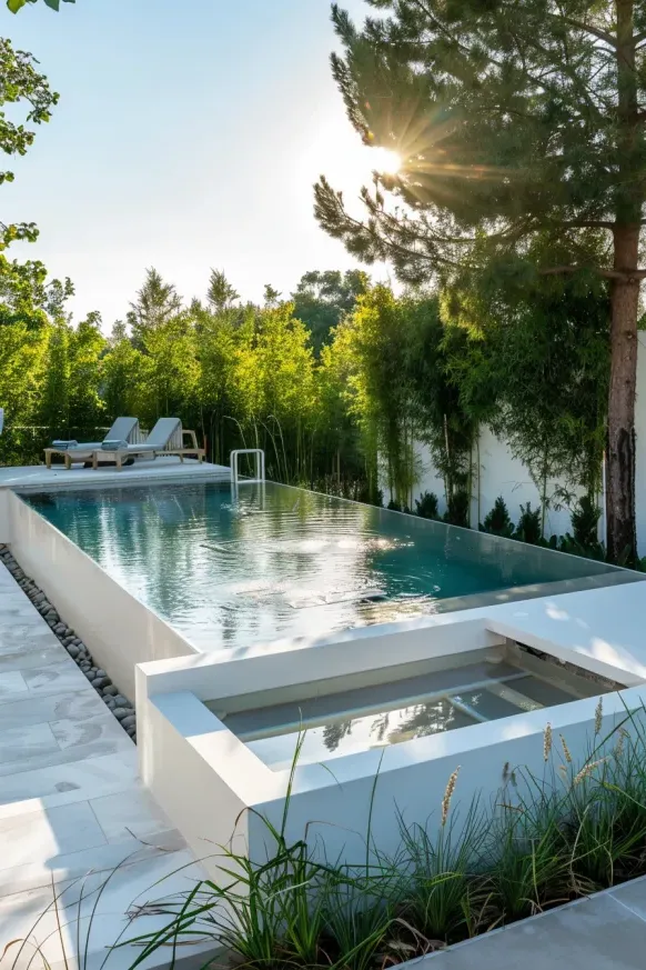 Minimalist Above Ground Pool Style