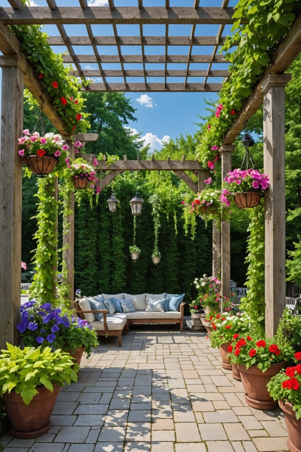 Hanging Flower Baskets