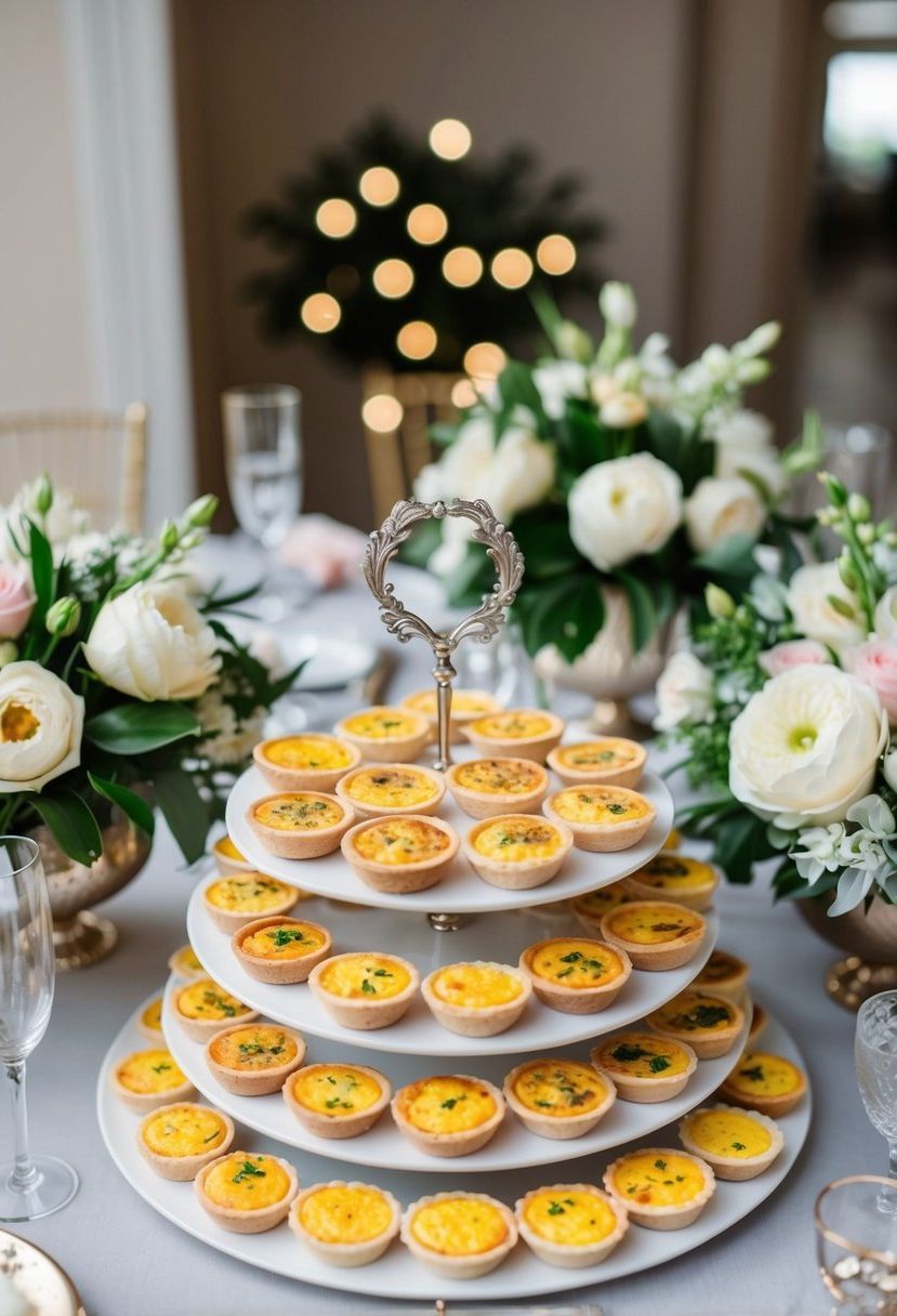6) Bite-Sized Mini Quiche Ideas