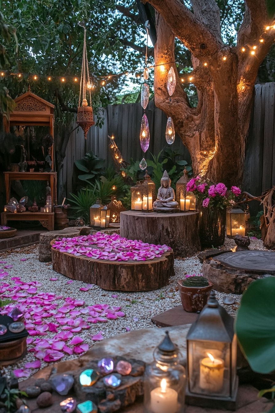 20 Spellbinding Backyard Ideas for a Witchy Outdoor Retreat - photo 19