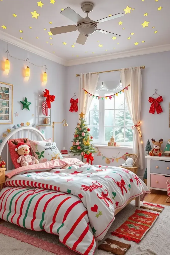 Tips for a Kid-Friendly Christmas Bedroom - photo 2