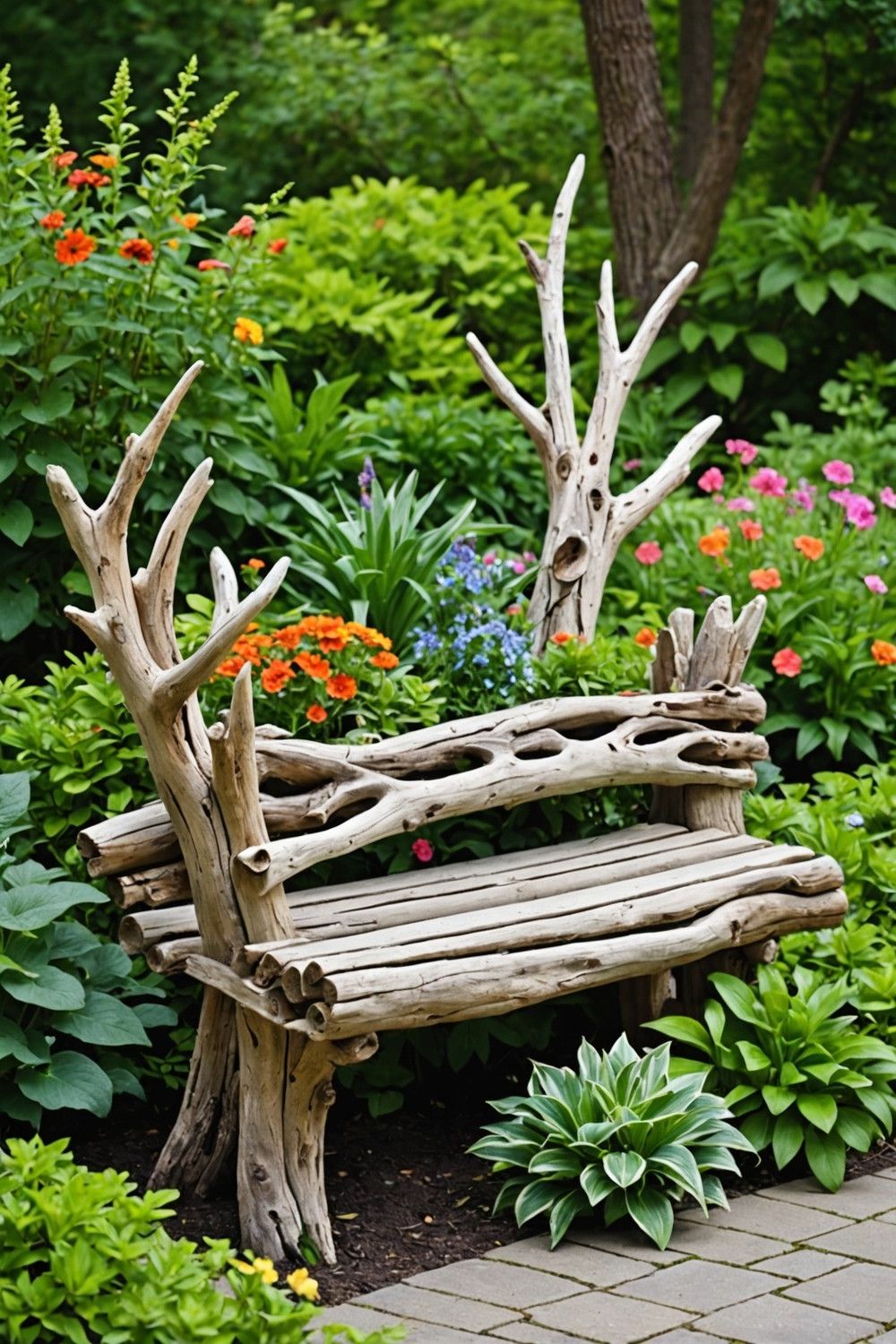 Turn Driftwood into Garden Art
