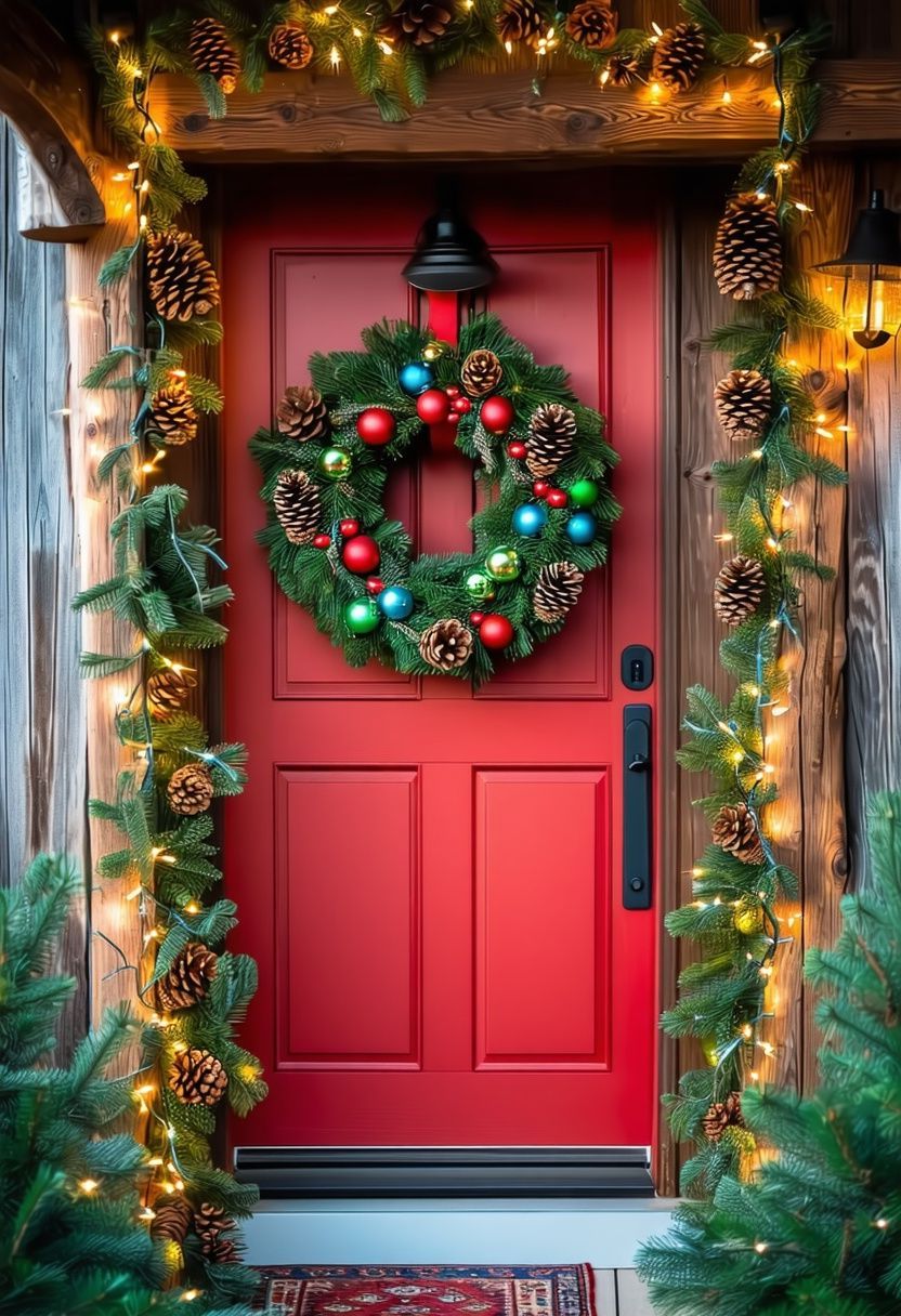 Cheerful Christmas Wreath Ideas