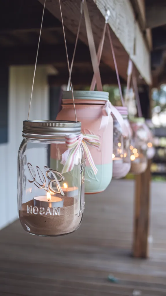 7 Glowing Mason Jar Lanterns