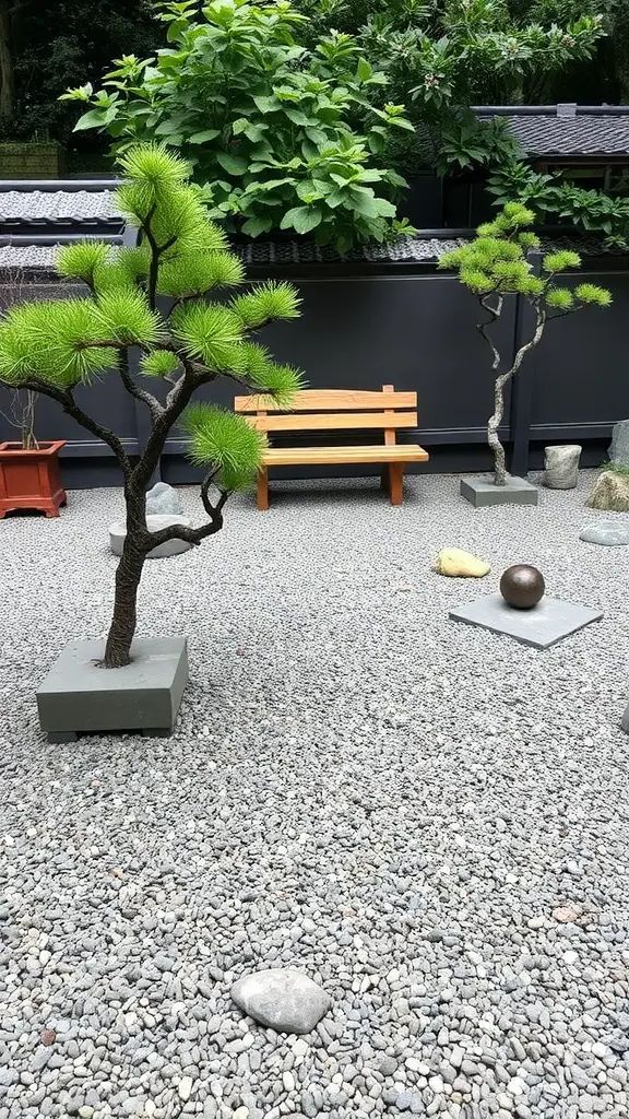 4. Building a Zen Garden with Gravel and Stones