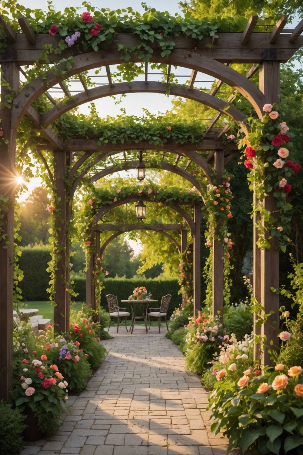 Whimsical Backyard Pergola Ideas