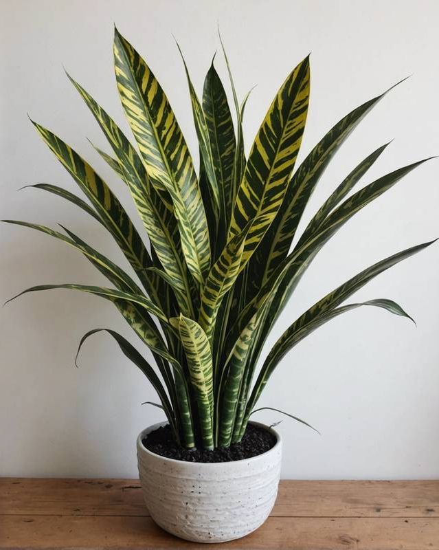 Snake Plant for Cleaner Air