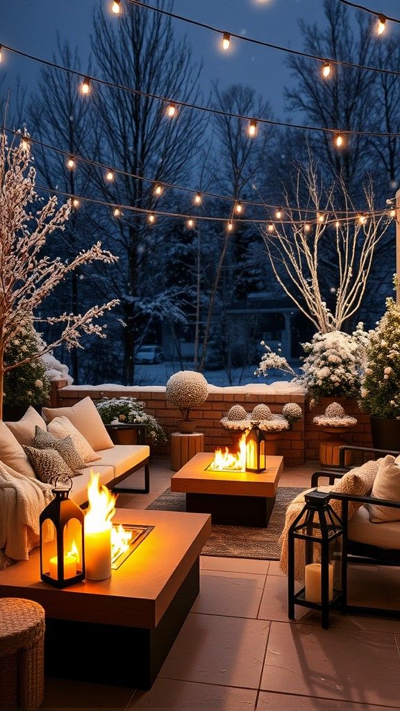 Electric Fireplaces for Patios