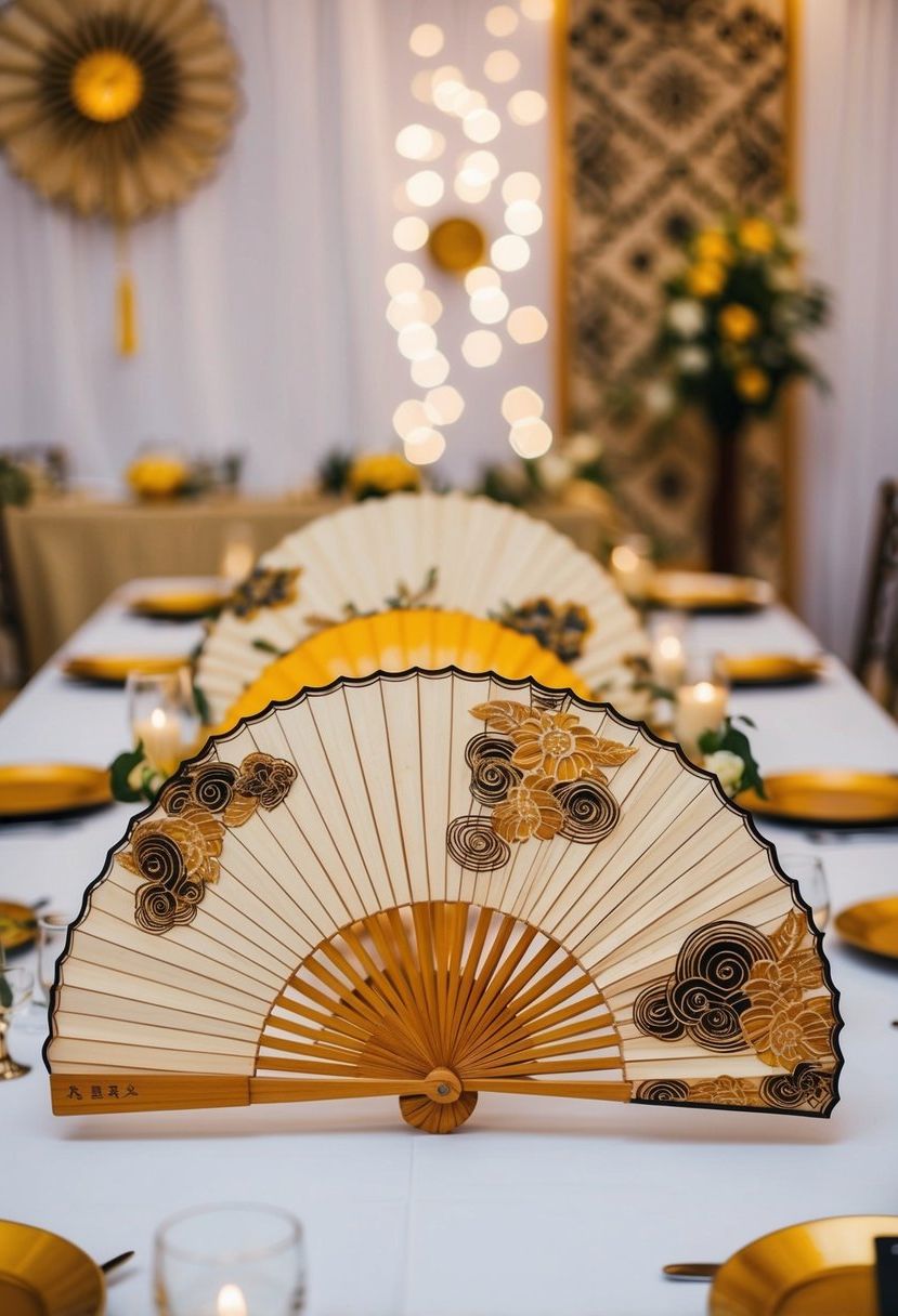 11) Decorative Fans for Cultural Accents