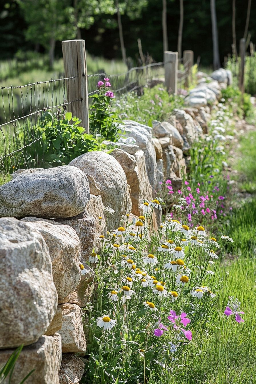 20+ Gabion Fence Designs to Refresh Your Yard - photo 14