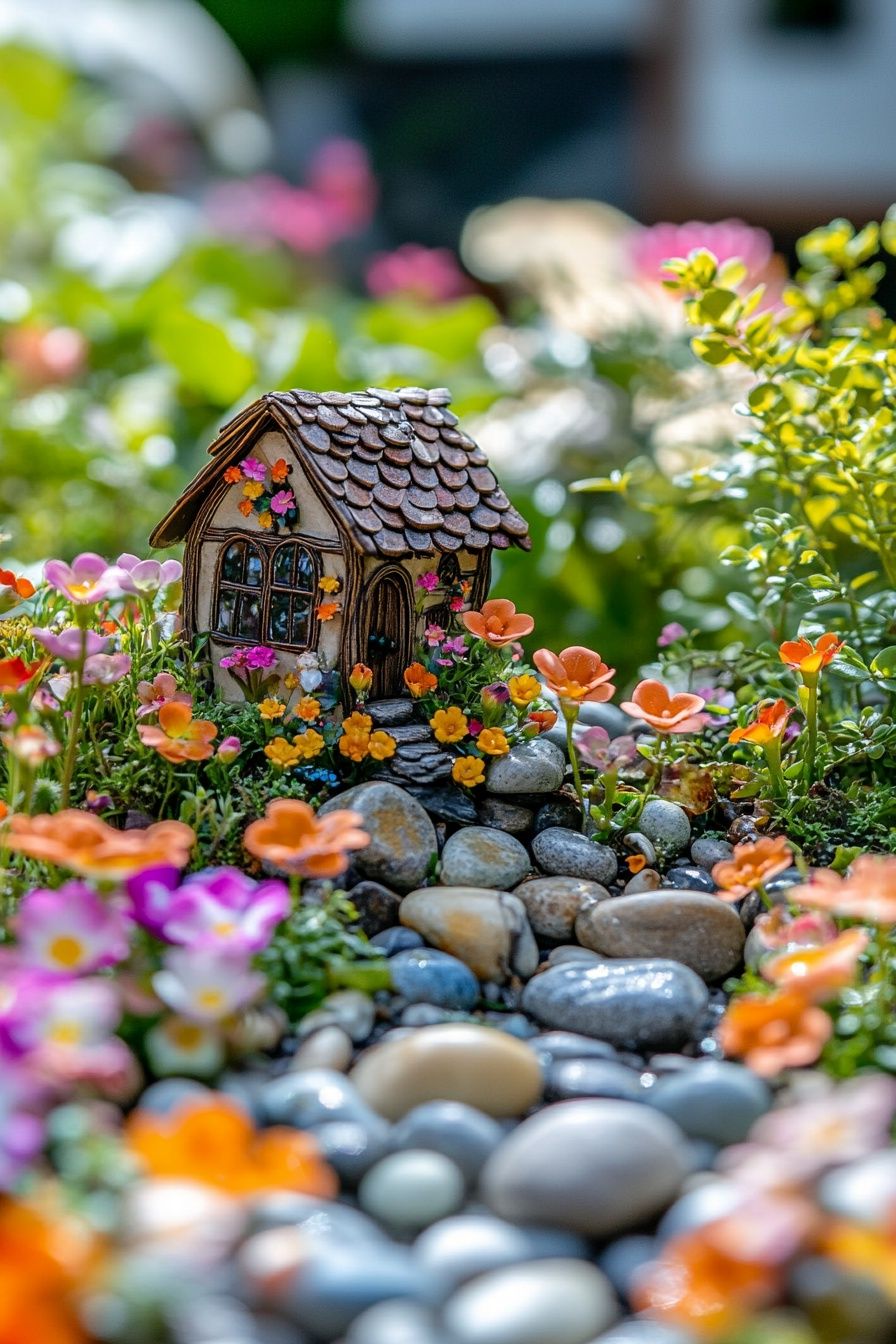 1. A Pebble Path Leading to a Fairy Cottage