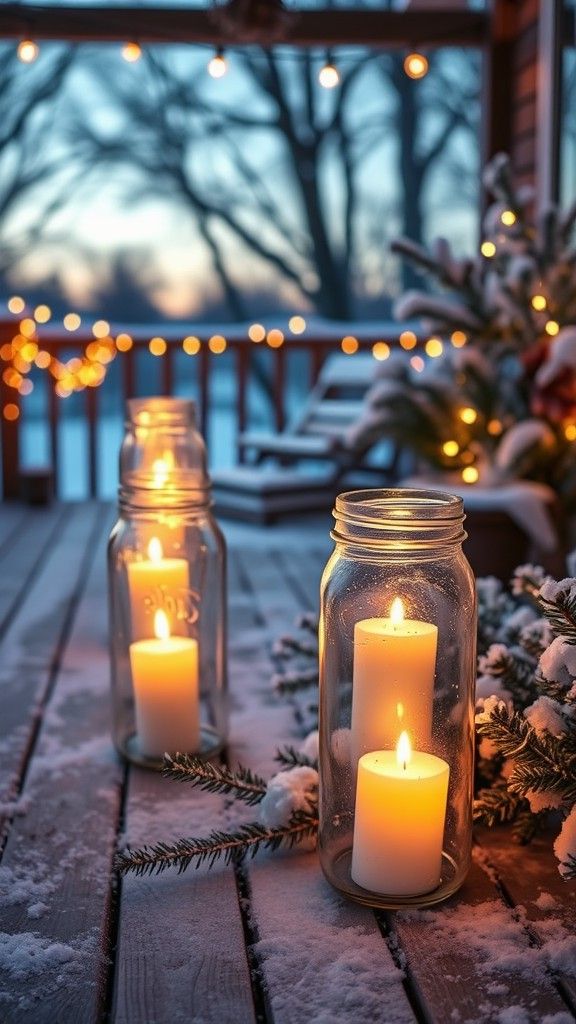 Making Mason Jar Tiki Torches
