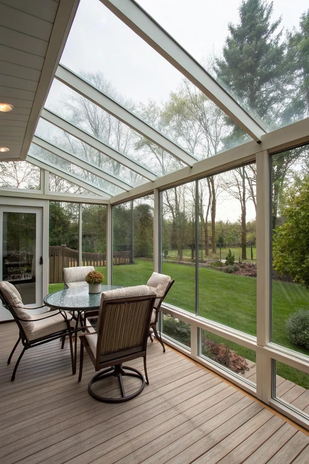 13. A Glassed-In Deck Retreat