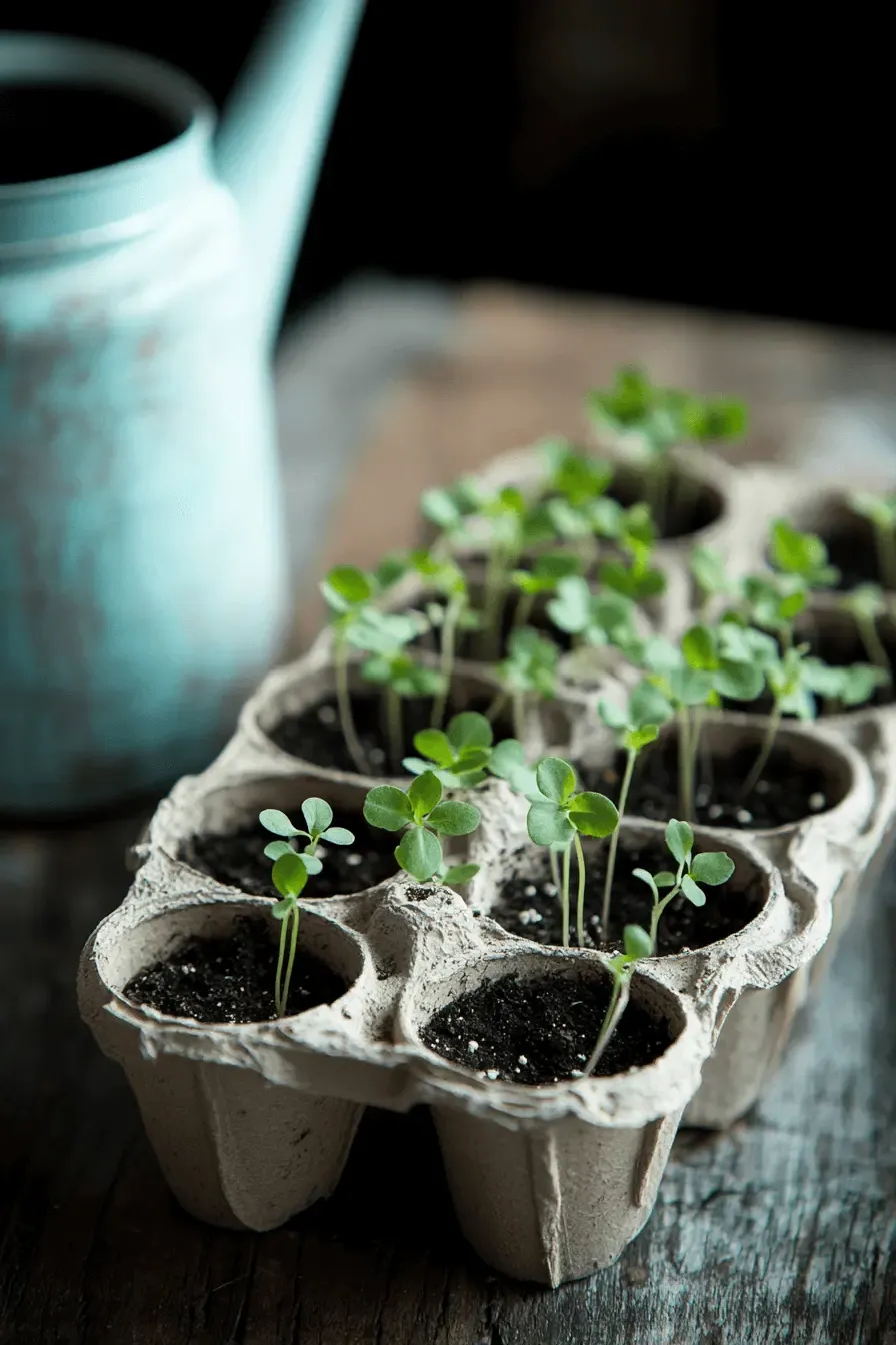 Starting Seeds in an Egg Carton - photo 2