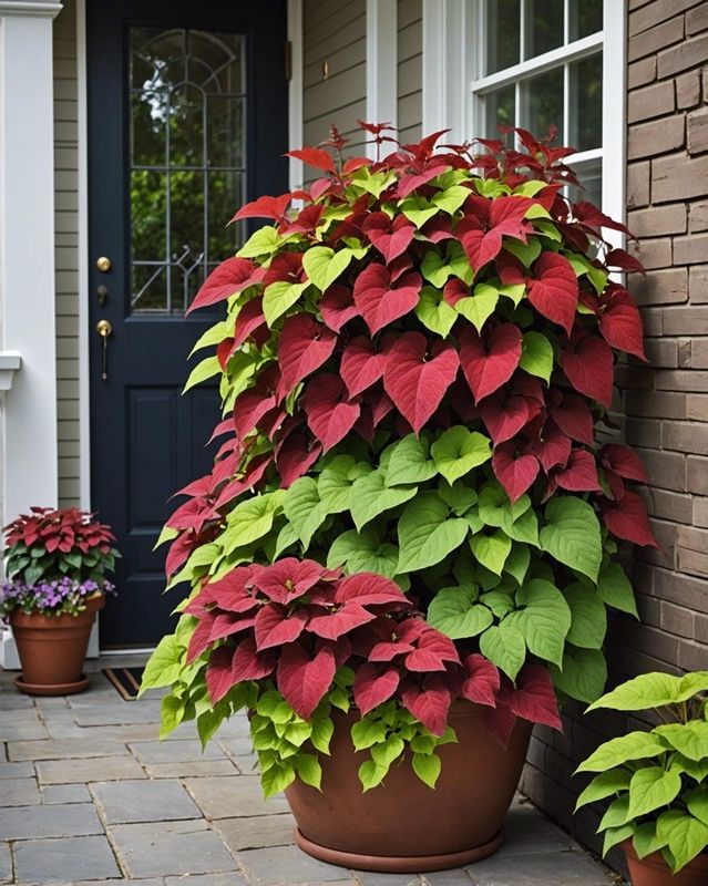 City Balcony Coleus Container Ideas