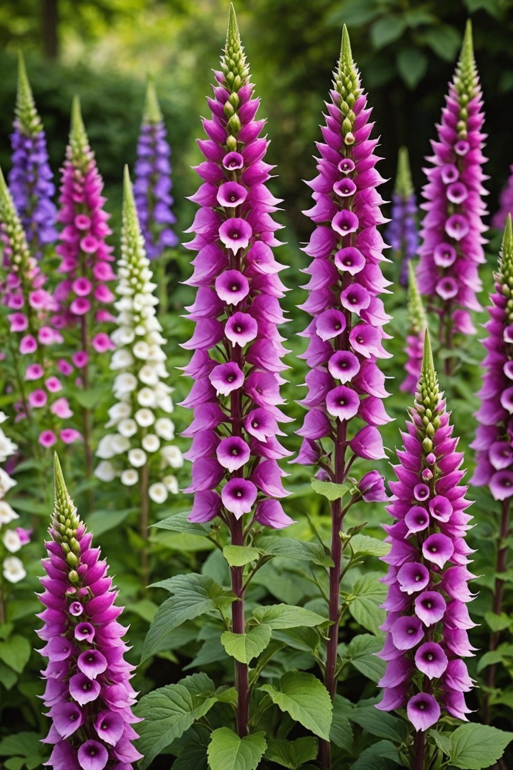 Foxglove Blooms and Care