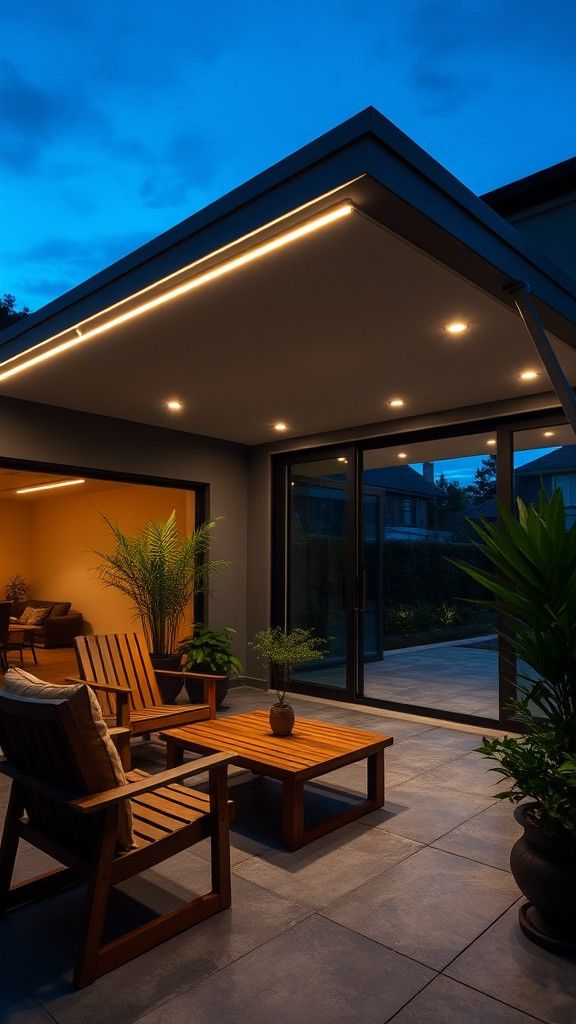 Adding Built-In Roof Lighting