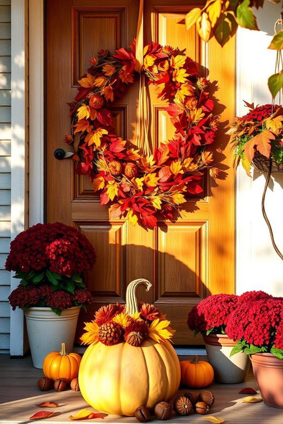 DIY Fall Wreath Making Tutorial