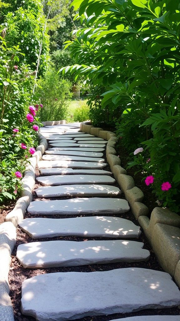 Natural Stone Pathway Ideas