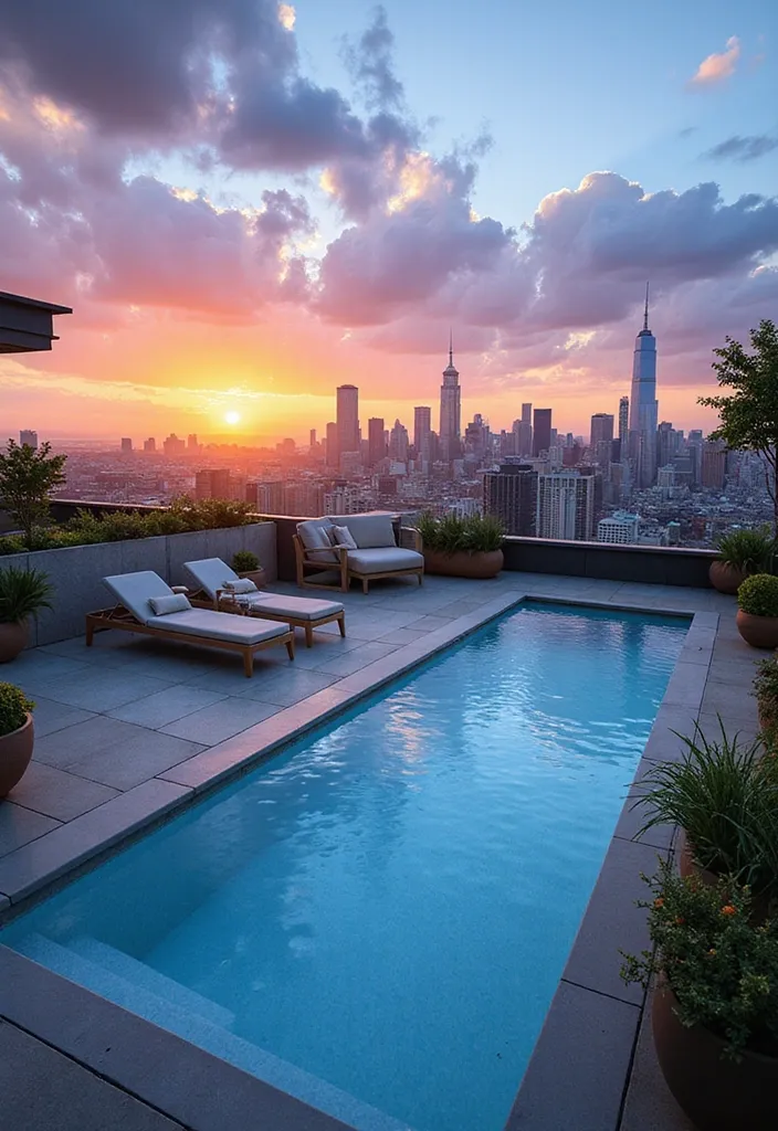14. Rooftop Pools With City Views