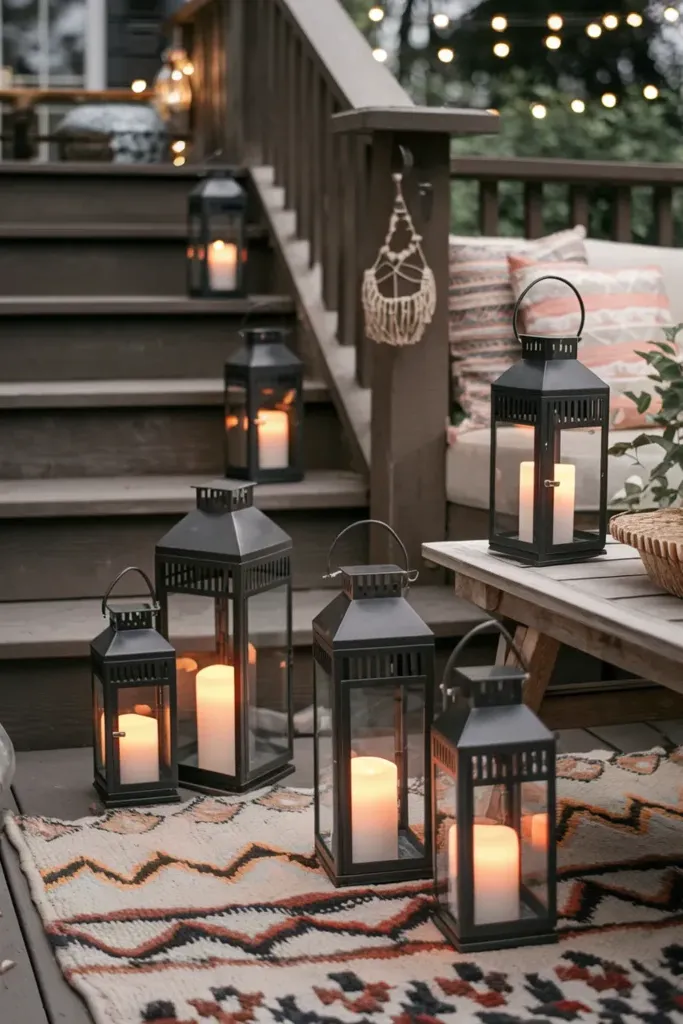Lanterns for Flexible Patio Style