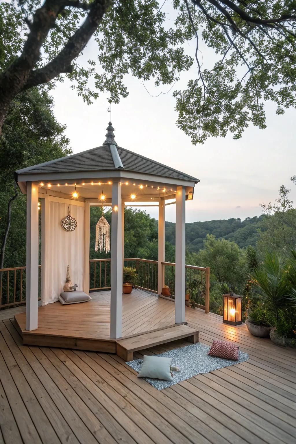 10. Calm Gazebo for Meditation