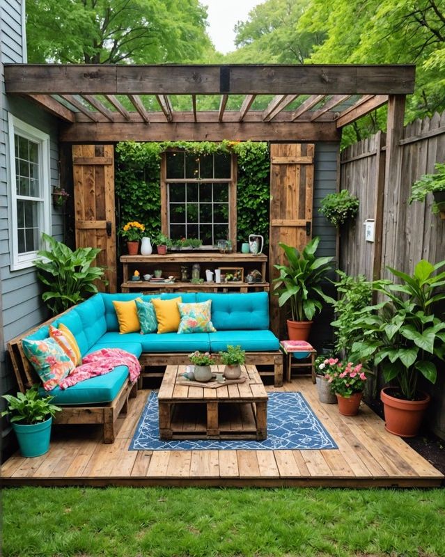 10) Repurposed Loungers for the Pool