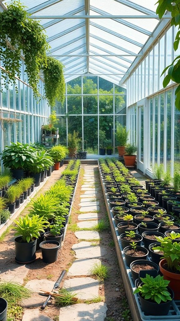 Setting Up a Greenhouse Garden