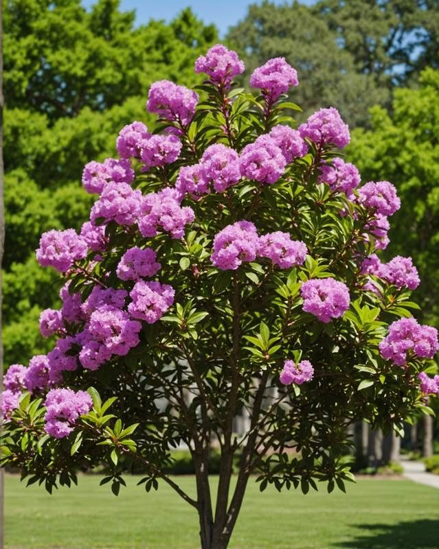 Crape Myrtle for Colorful Screening