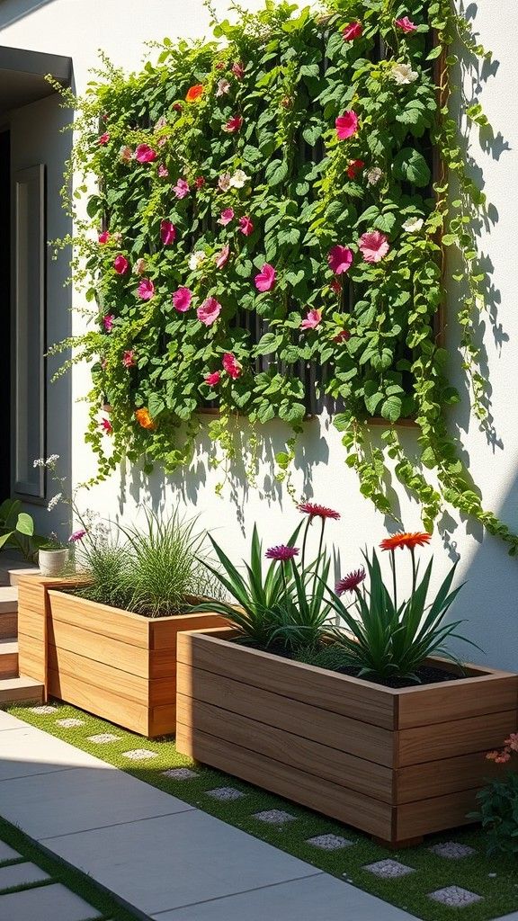 Try Vertical Gardening to Save Space