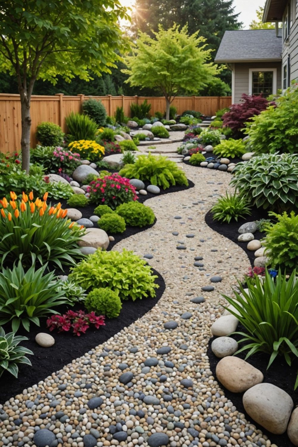 Covering Ground with Pebbles