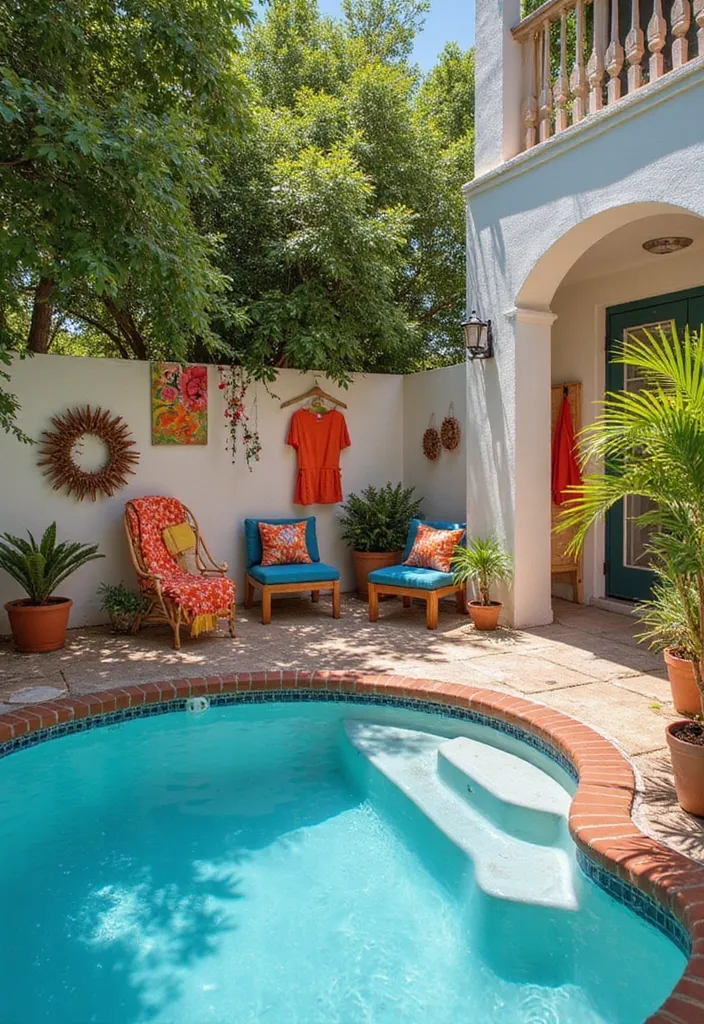 21. Seasonal Pool Decor Updates