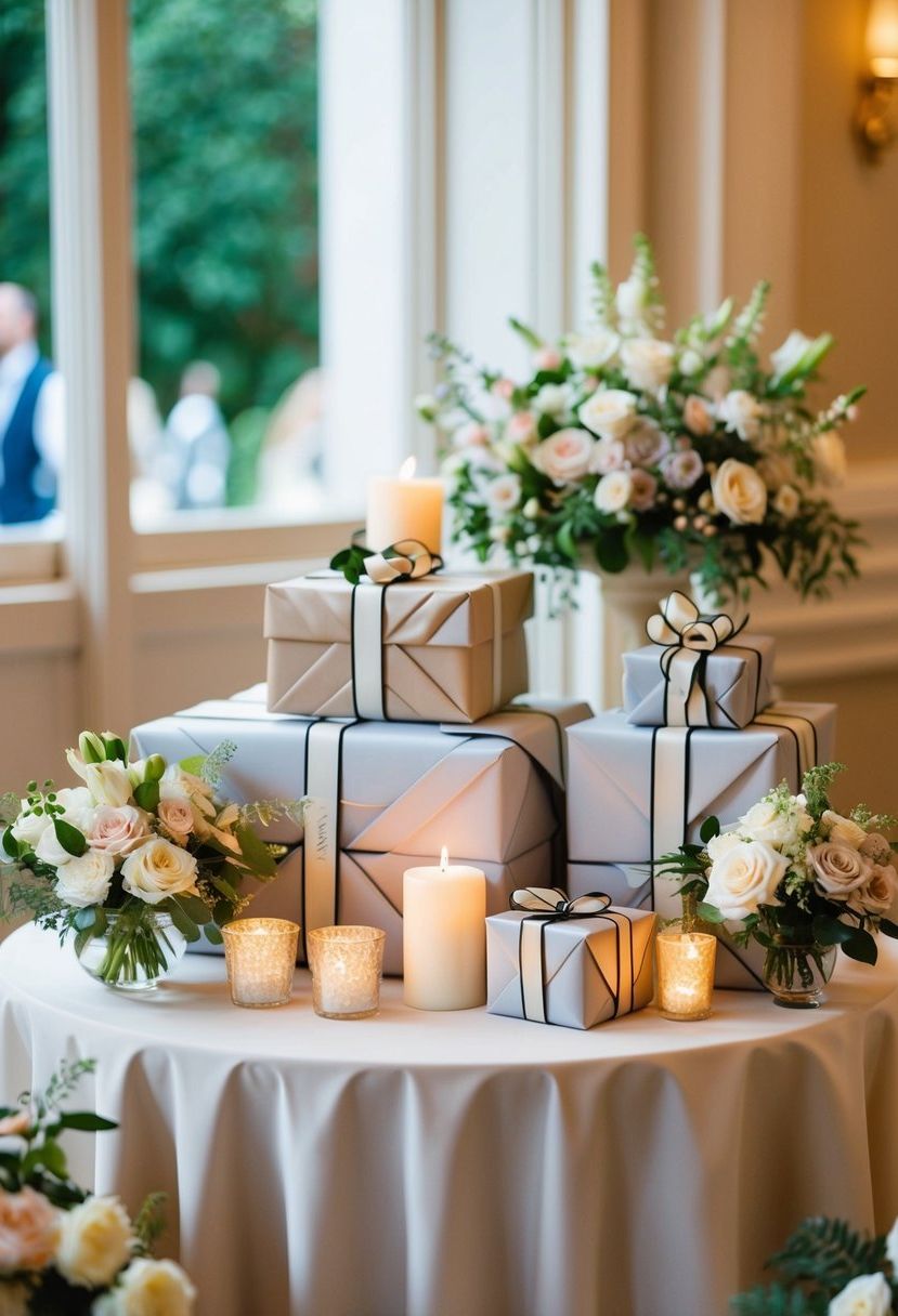 15 Wedding Gift Table Ideas Your Guests Will Adore