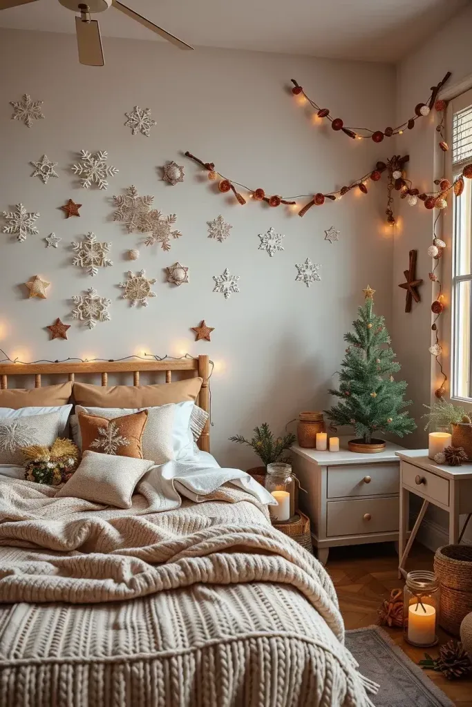 DIY Ideas for Decorating a Christmas Bedroom
