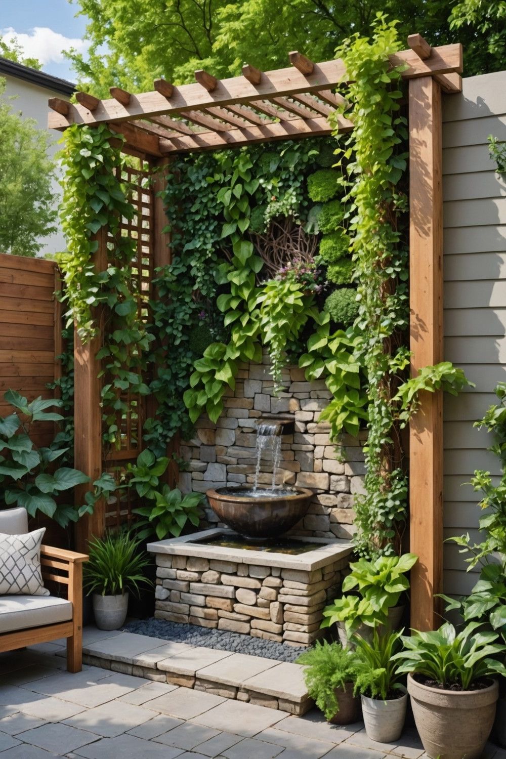 Living Walls for a Natural Look