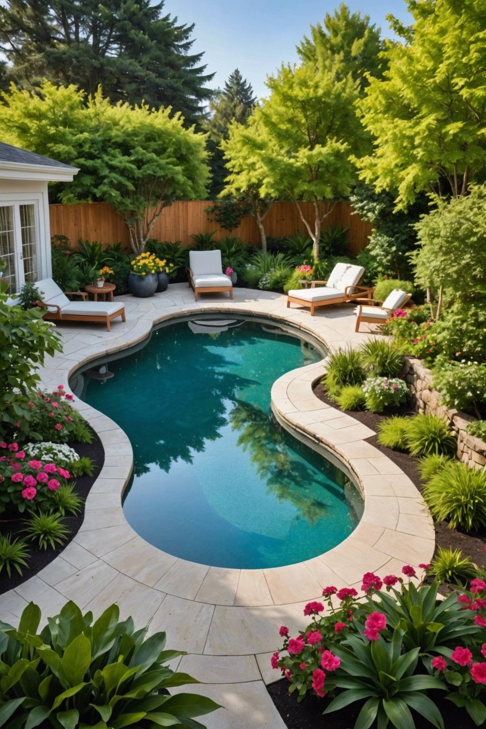 Curved Deck Layouts for Tight Yards