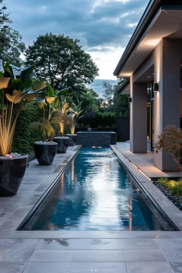 Modern Sleek Pool Design Ideas