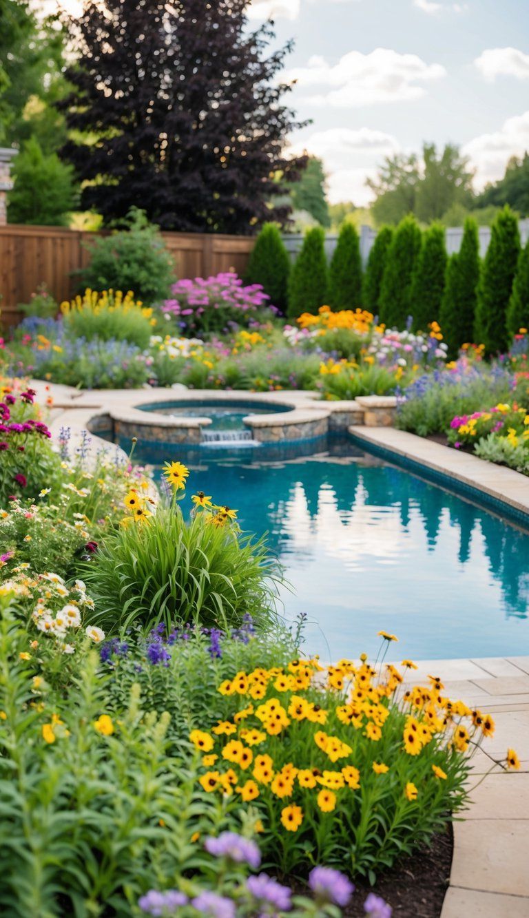 A Backyard Full of Wildflowers