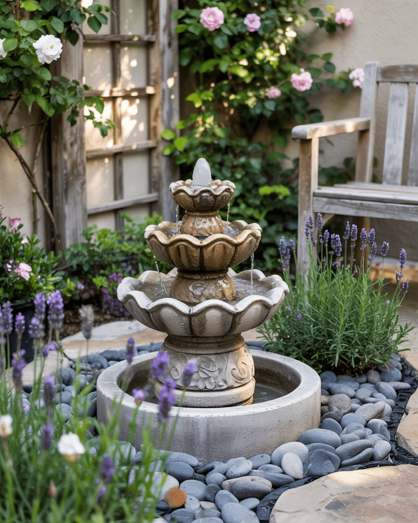 Small Backyard Water Fountain Ideas - photo 2