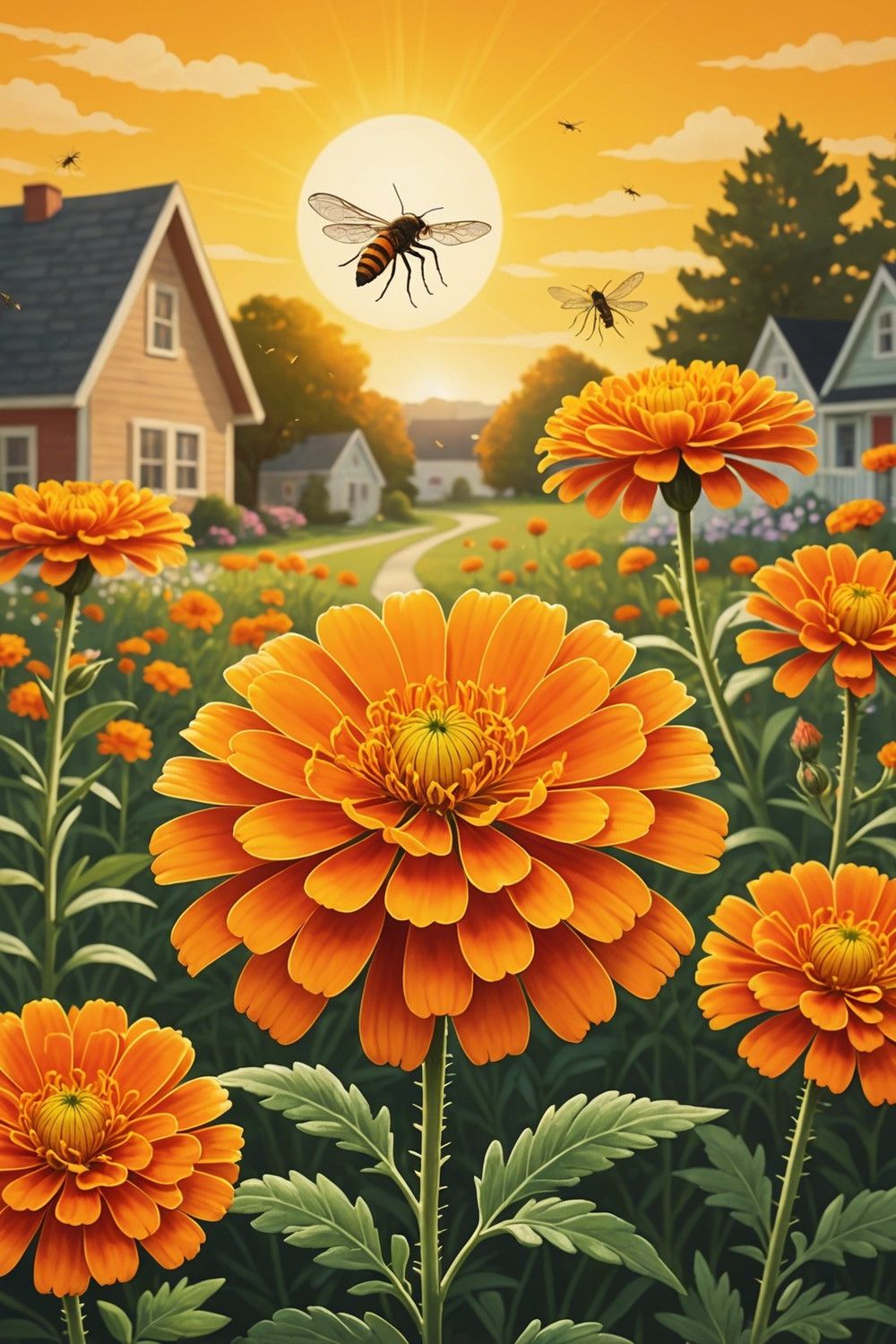 Marigold as a Repellent