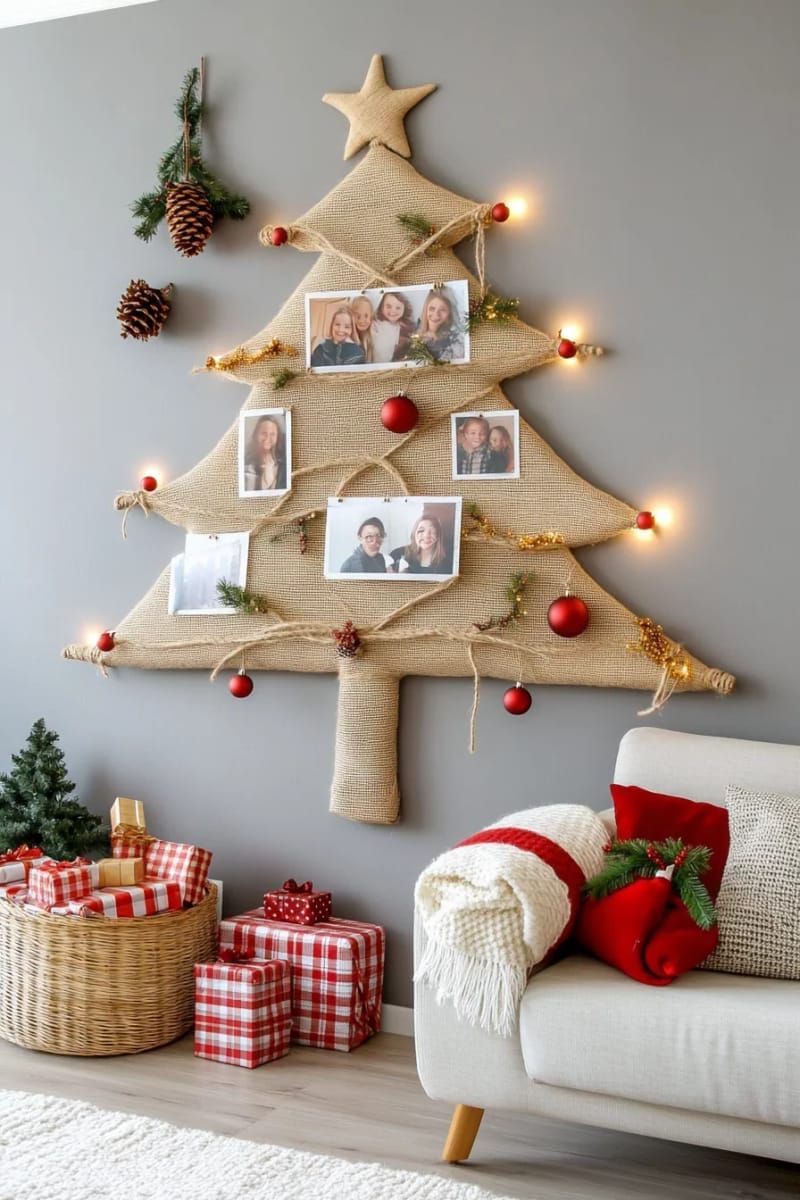 19. Family photo Christmas tree display - photo 2