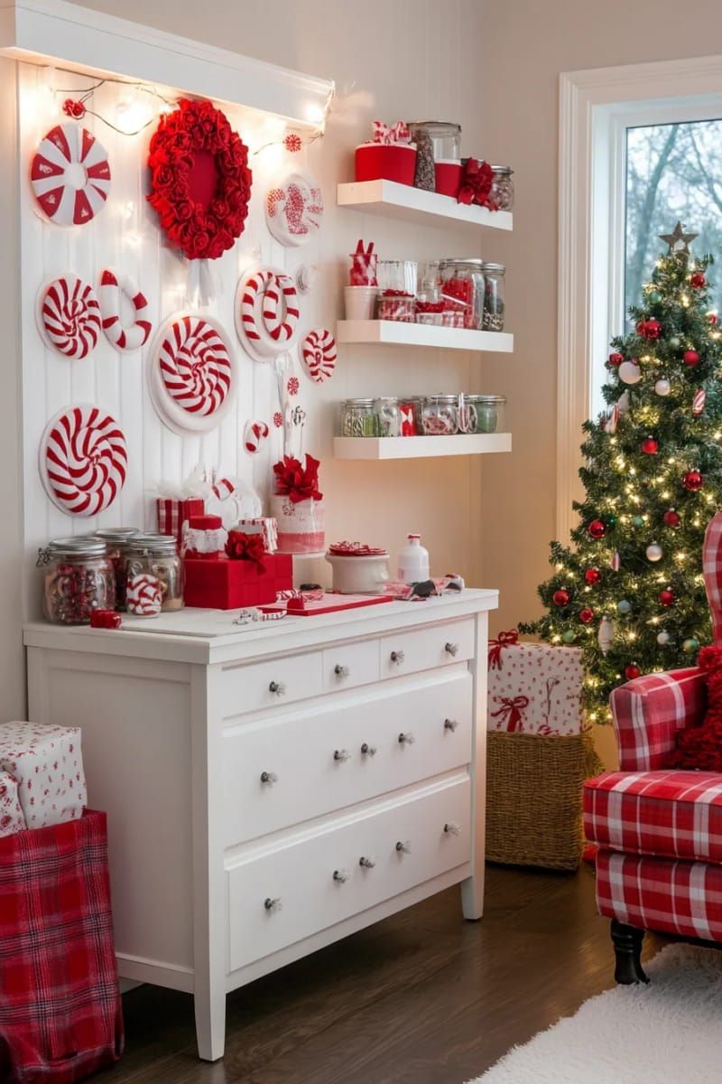 5. Foam Candy Cane Wall Decor Craft - photo 2